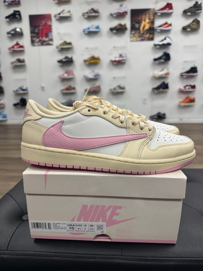 Jordan 1 Retro Low OG SP Travis Scott Shy Pink