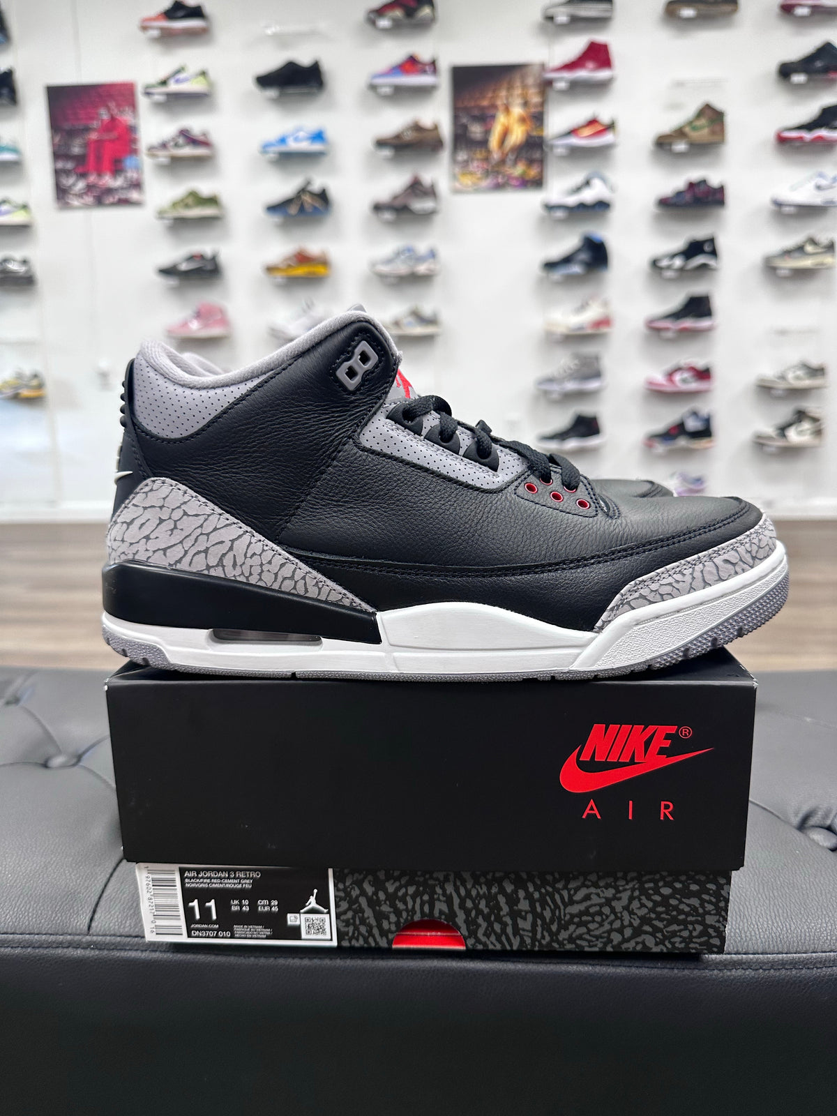 Jordan 3 Retro OG Black Cement (2024)