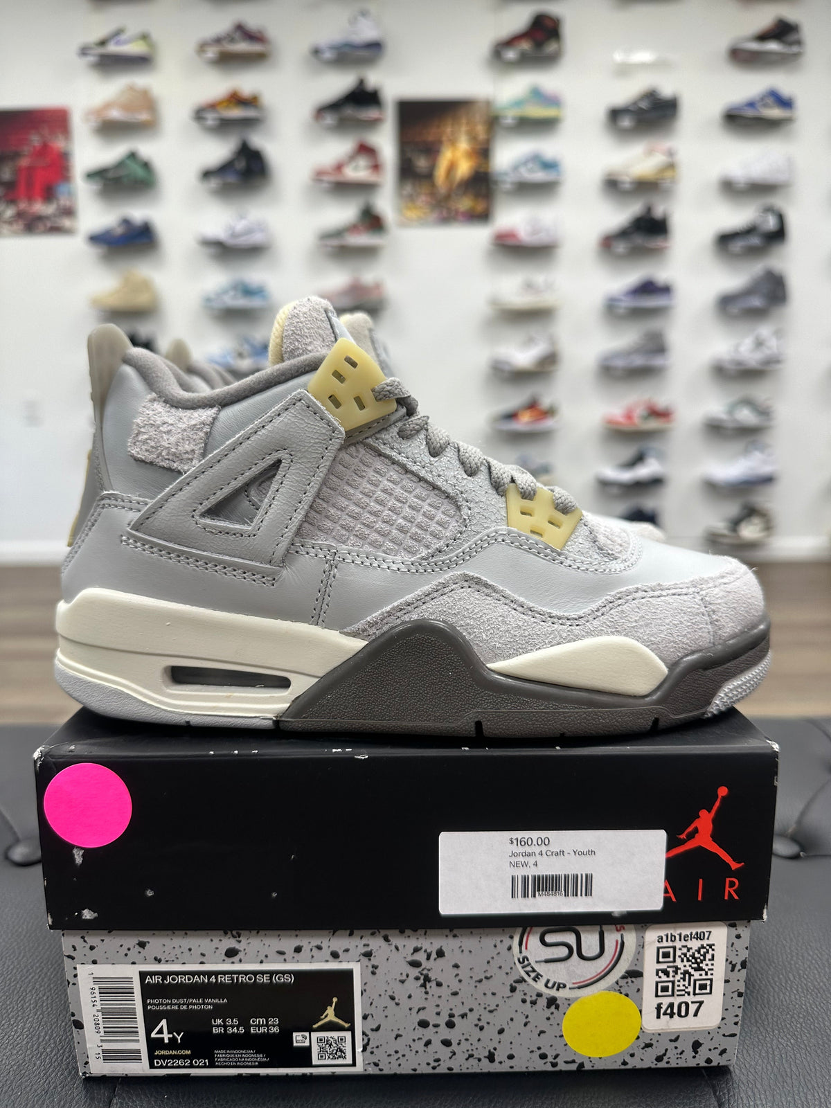 Jordan 4 Retro SE Craft Photon Dust (GS)