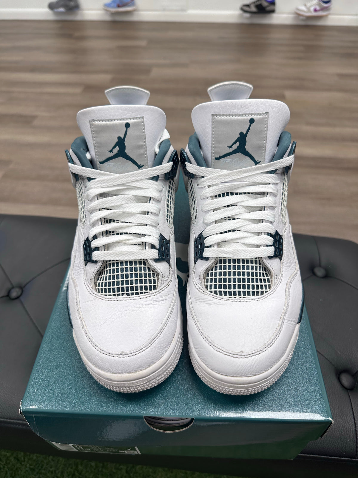 Jordan 4 Retro Oxidized Green