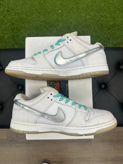 Nike SB Dunk Low Diamond Supply Co. White Diamond
