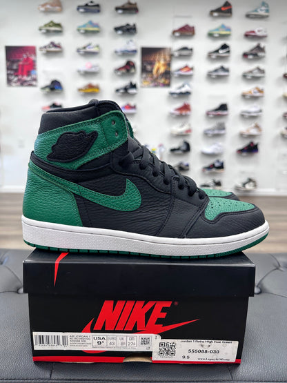 Jordan 1 Retro High Pine Green Black