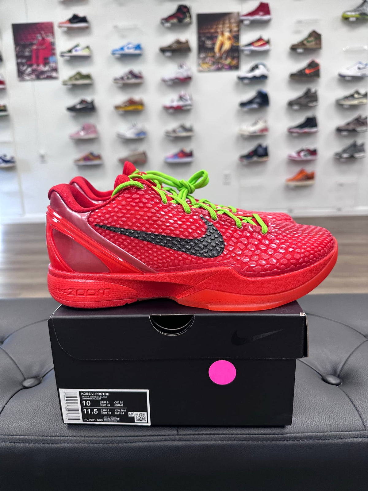 Nike Kobe 6 Protro Reverse Grinch