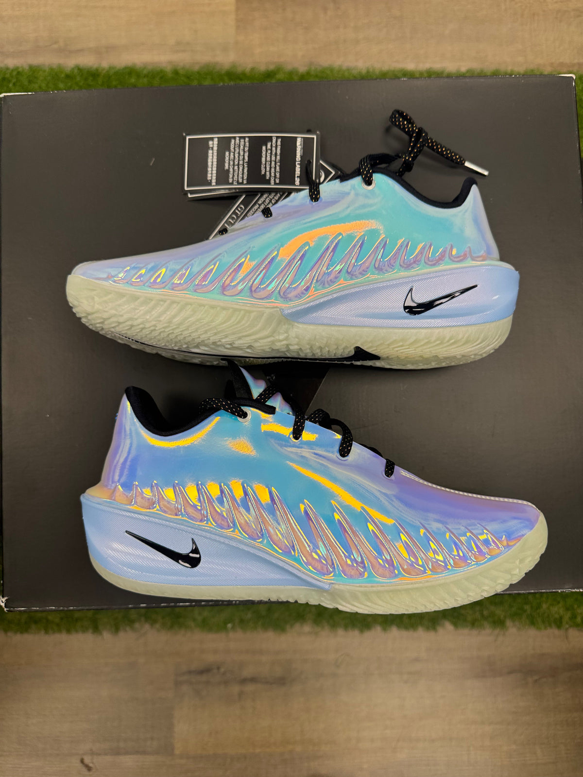 Nike Air Zoom GT Cut 4 LX Victor Wembanyama All-Star Warning Label