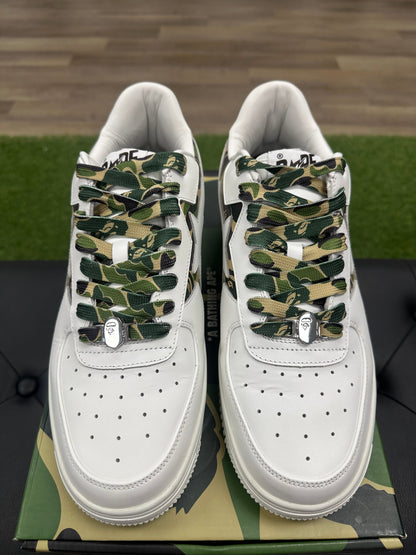 A Bathing Ape Bape Sta Icon ABC Camo Green