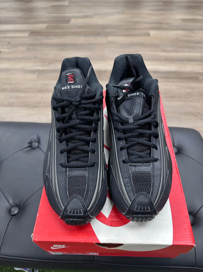 Nike Shox R4 Black Bright Crimson
