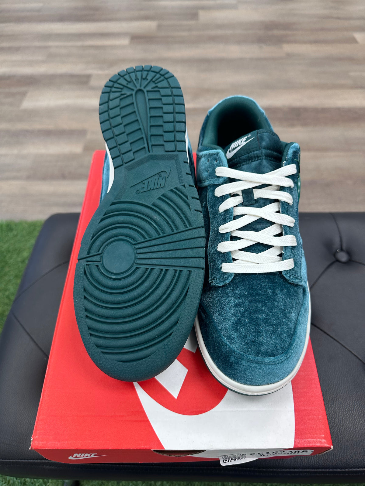 Nike Dunk Low Velvet Teal (Women's)