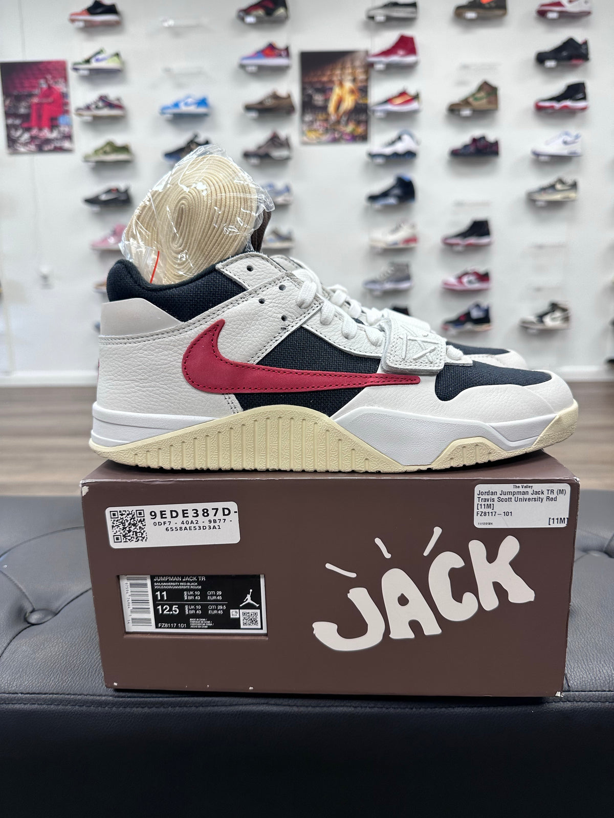 Jordan Jumpman Jack TR Travis Scott University Red