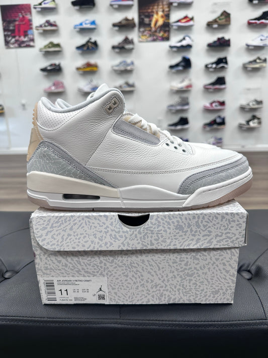 Jordan 3 Retro Craft Ivory