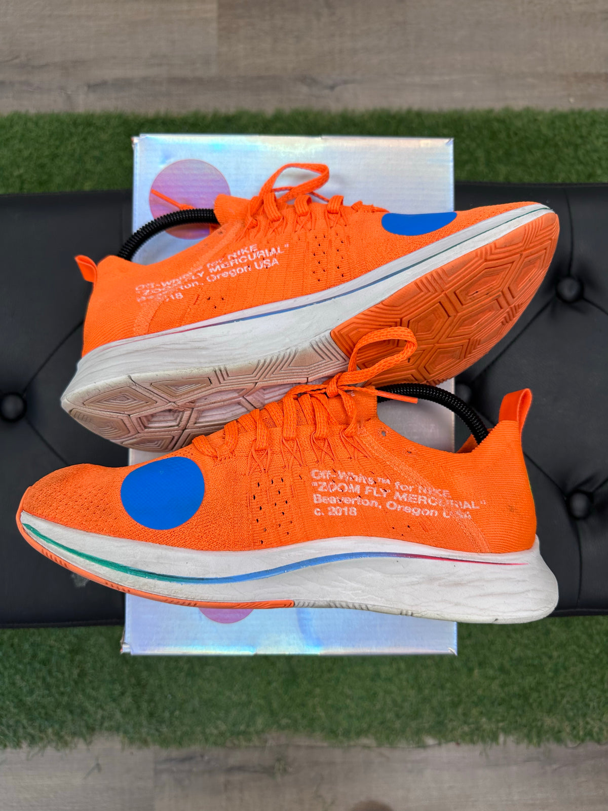 Nike Zoom Fly Mercurial Off-White Total Orange