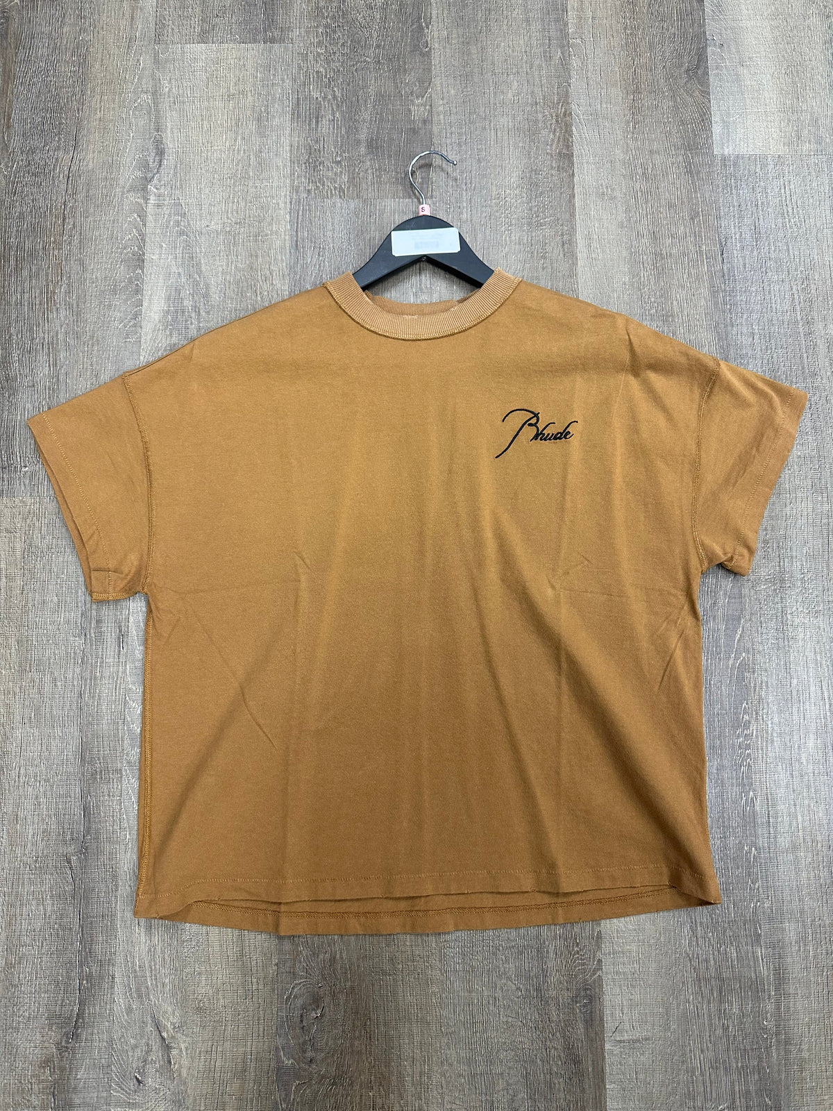 RHUDE Reverse T-Shirt Camel