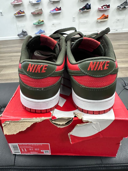 Nike Dunk Low Mystic Red Cargo Khaki