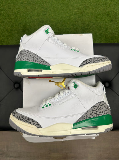 Jordan 3 Retro Lucky Green (Women's)