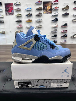 Jordan 4 Retro University Blue - Size 11.5