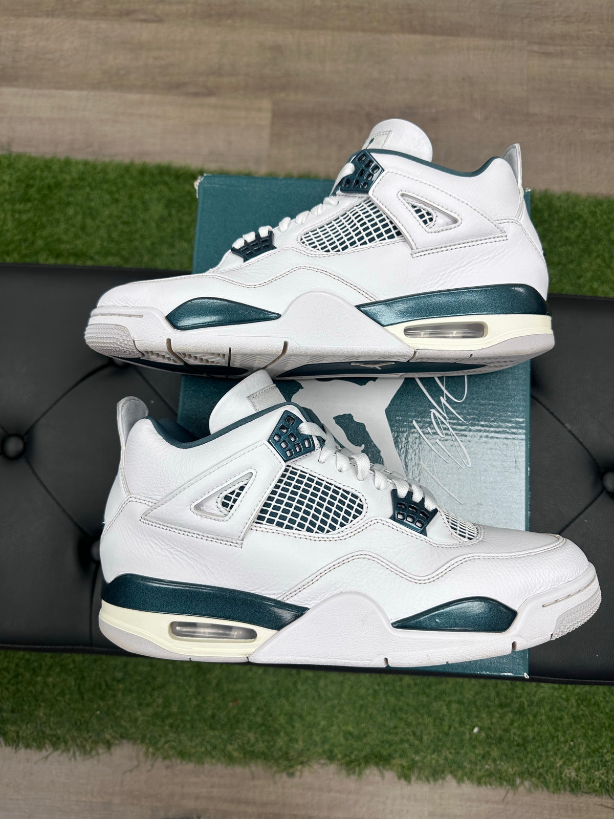 Jordan 4 Retro Oxidized Green