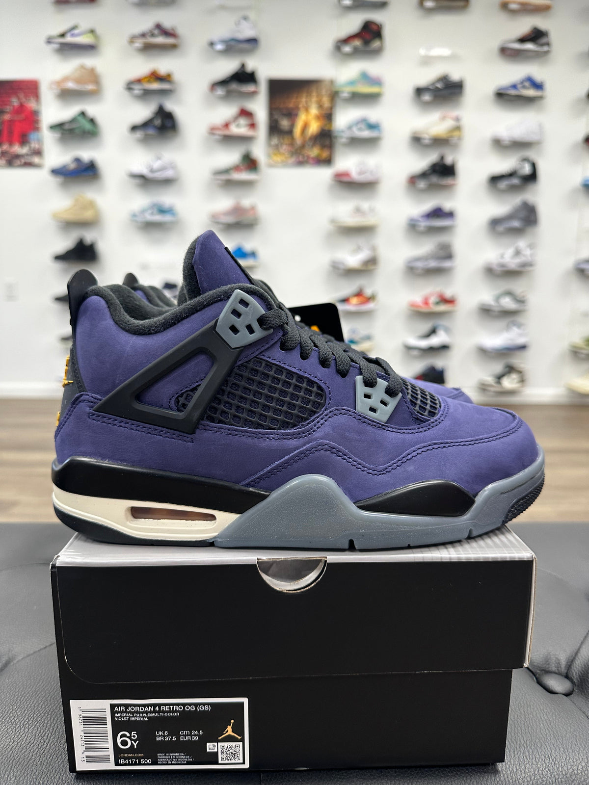 Jordan 4 Retro Lakers (GS)