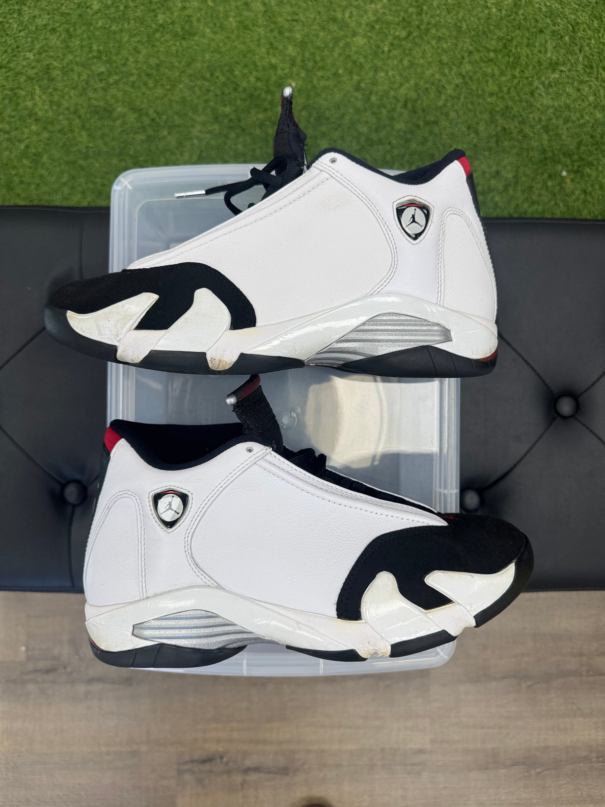 Jordan 14 Retro Black Toe (2014)