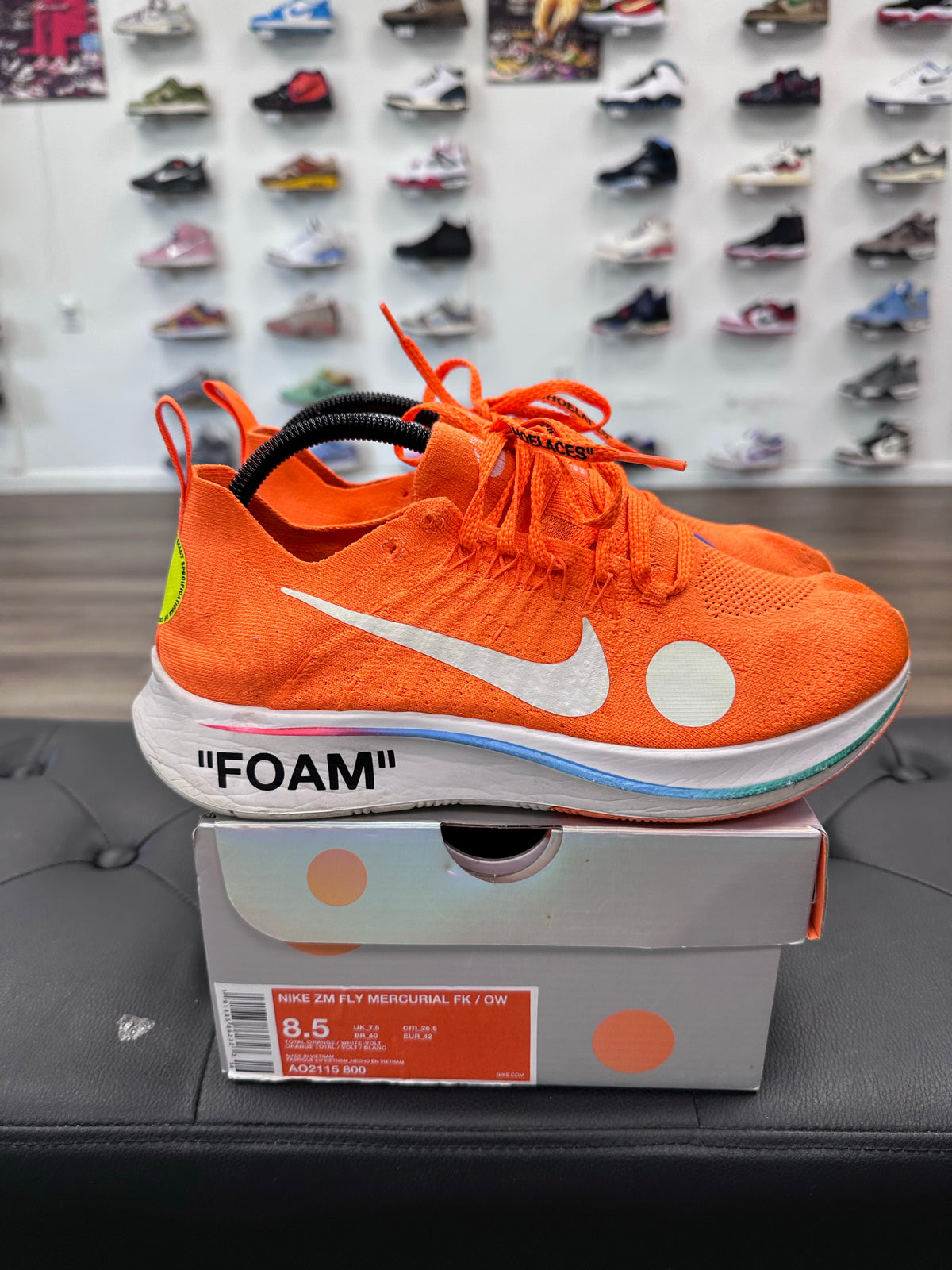Nike Zoom Fly Mercurial Off-White Total Orange