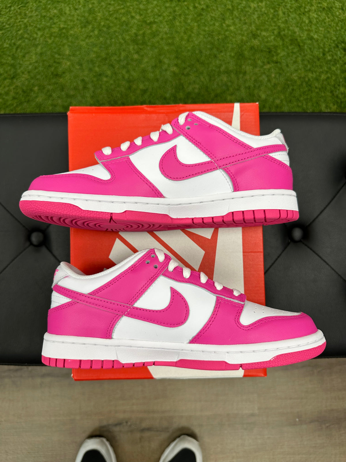 Nike Dunk Low Laser Fuchsia (GS)