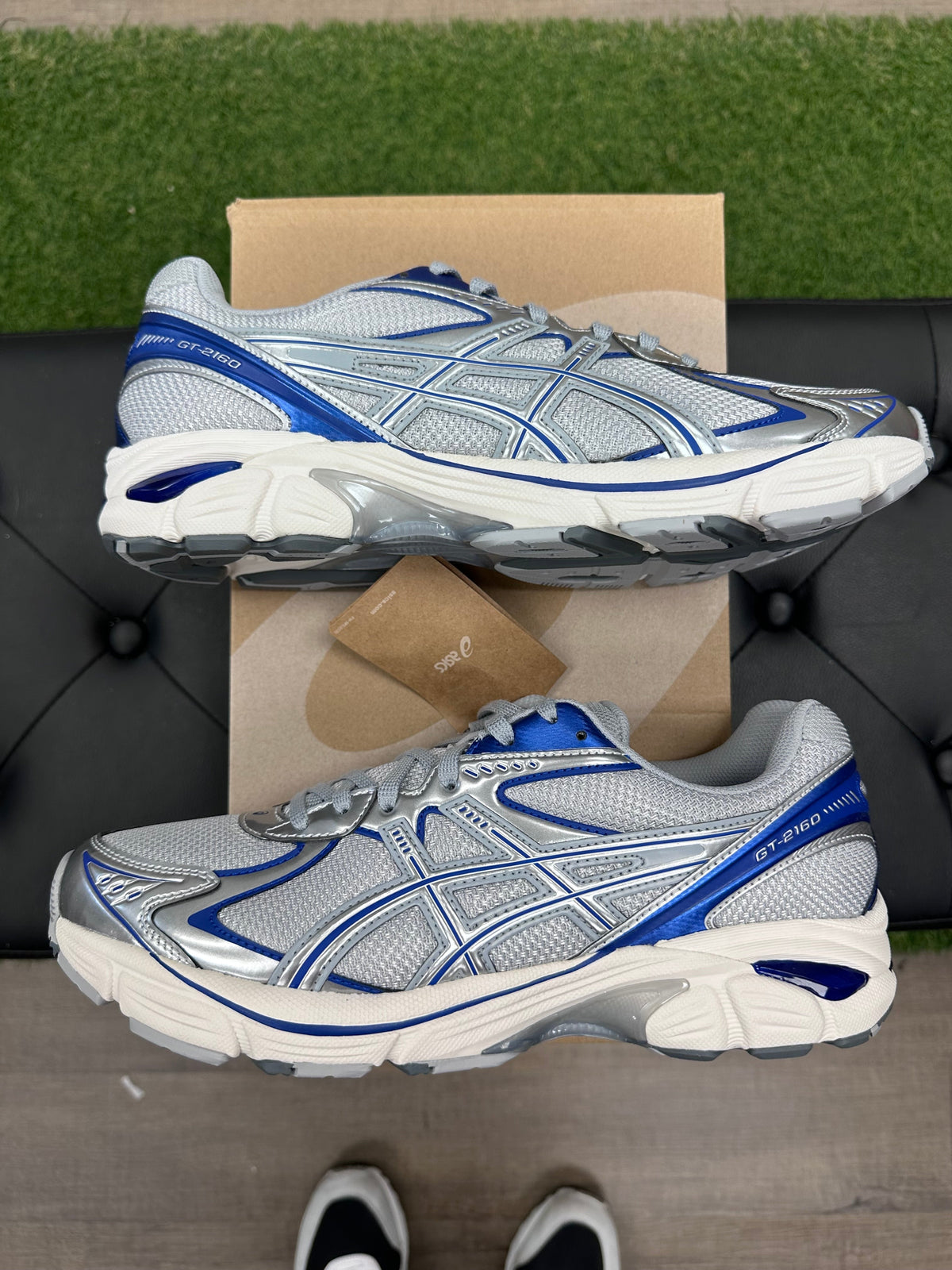ASICS GT-2160 Piedmont Grey Deep Marine