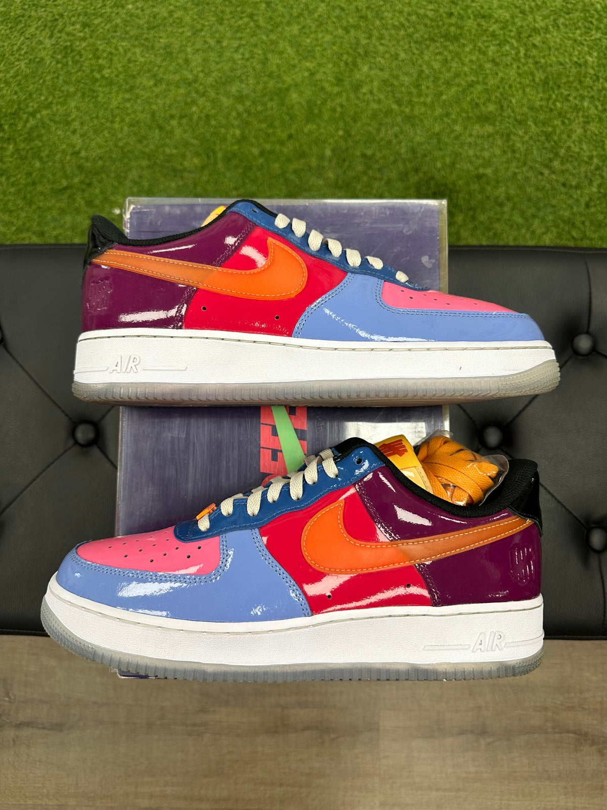 Nike Air Force 1 Low SP Undefeated Multi-Patent Total Orange