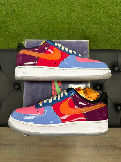 Nike Air Force 1 Low SP Undefeated Multi-Patent Total Orange