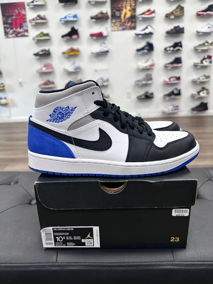 Jordan 1 Mid SE Royal Black Toe