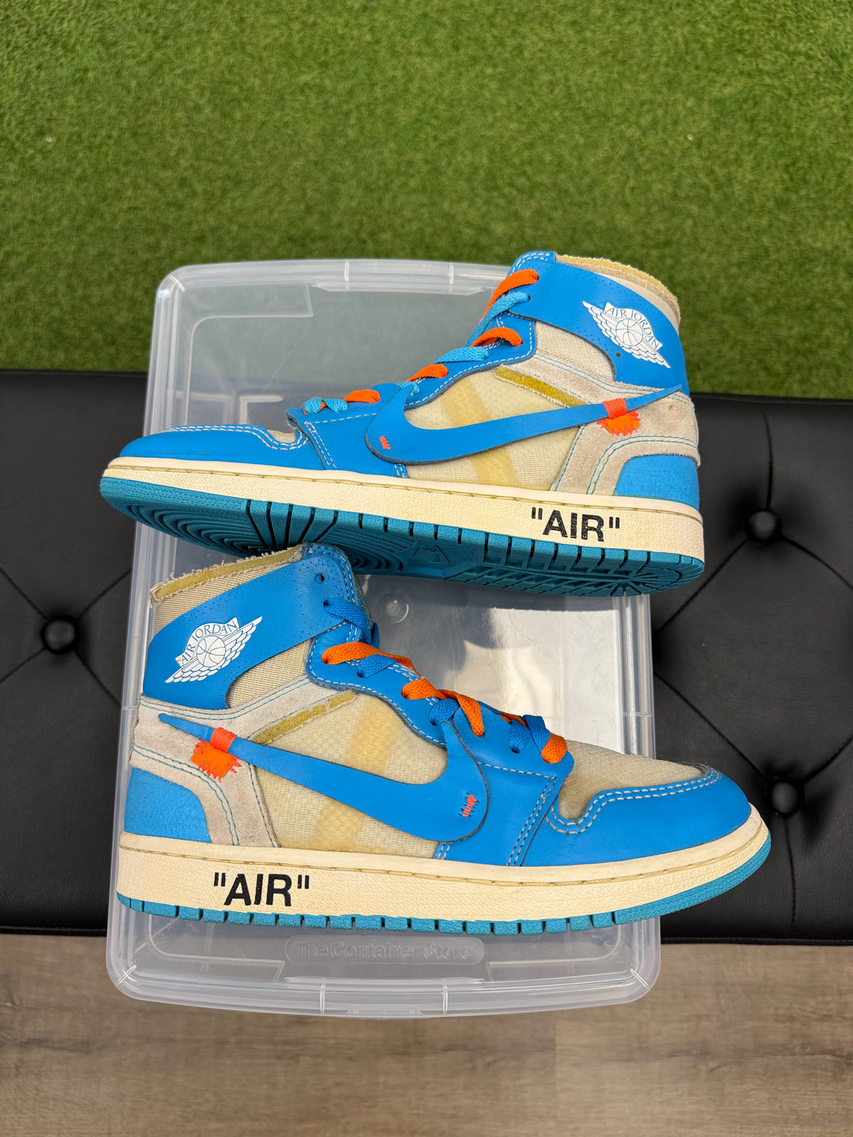 Jordan 1 Retro High Off-White University Blue