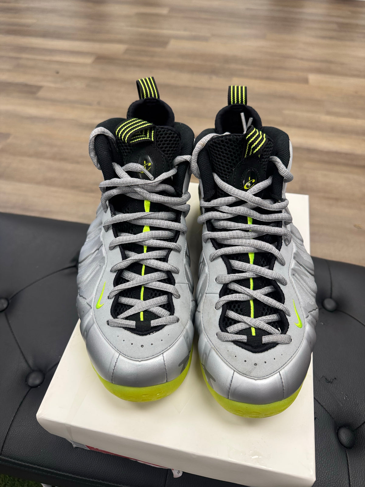 Nike Air Foamposite One Silver Volt Camo