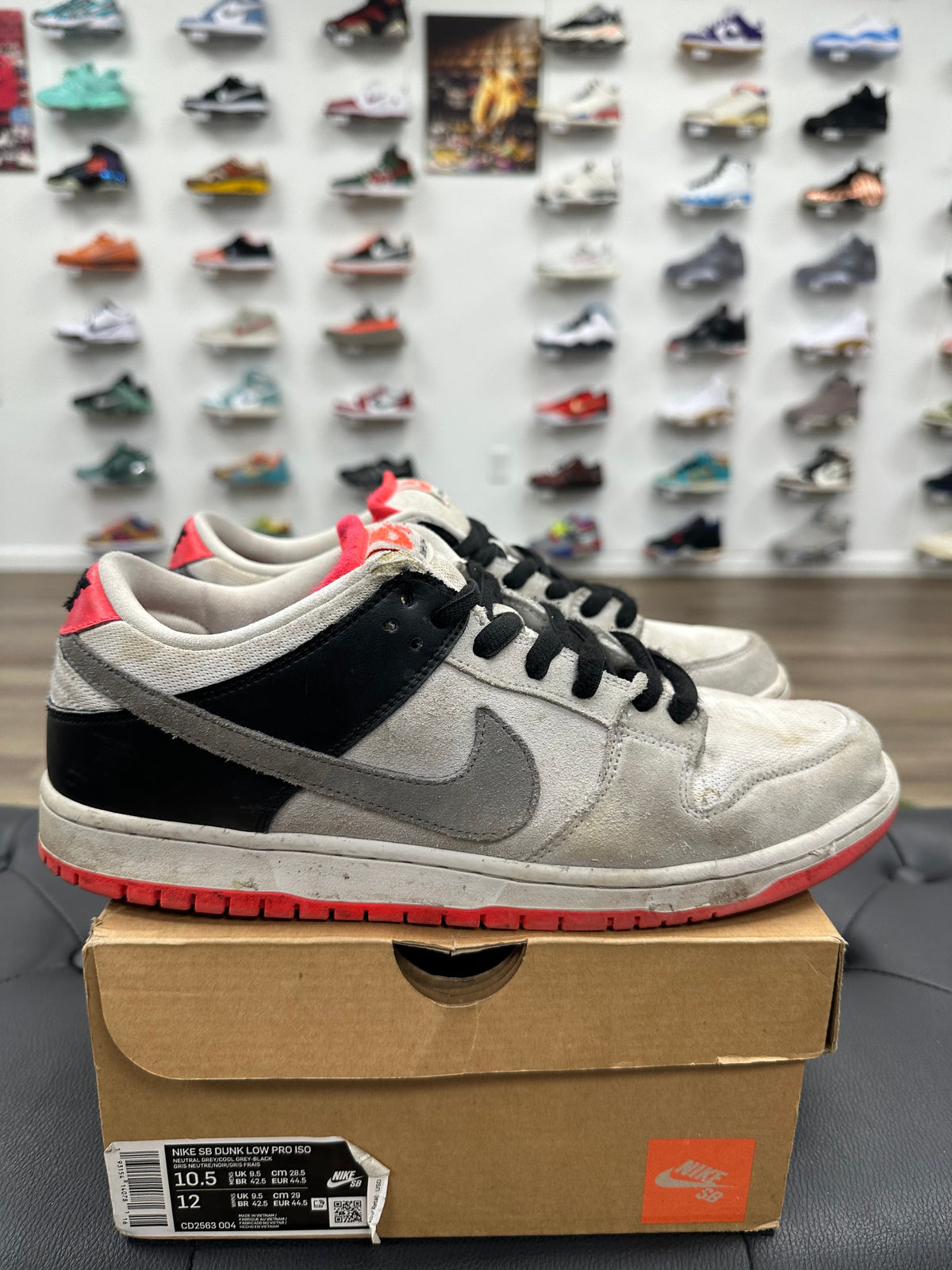 Nike SB Dunk Low Infrared Orange Label