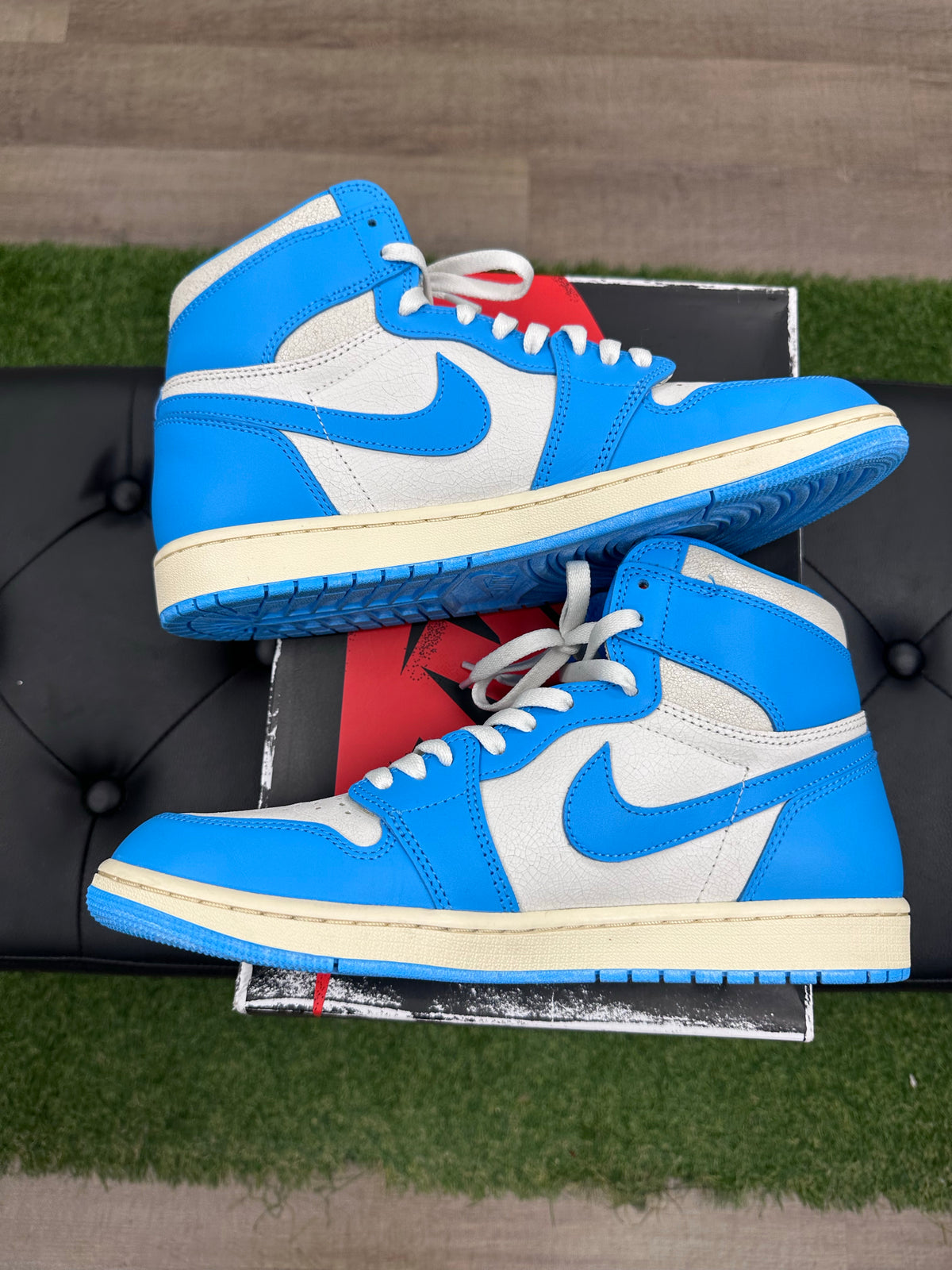 Jordan 1 Retro High OG UNC Reimagined - Size 10.5