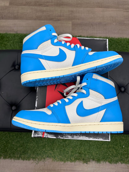 Jordan 1 Retro High OG UNC Reimagined - Size 10.5