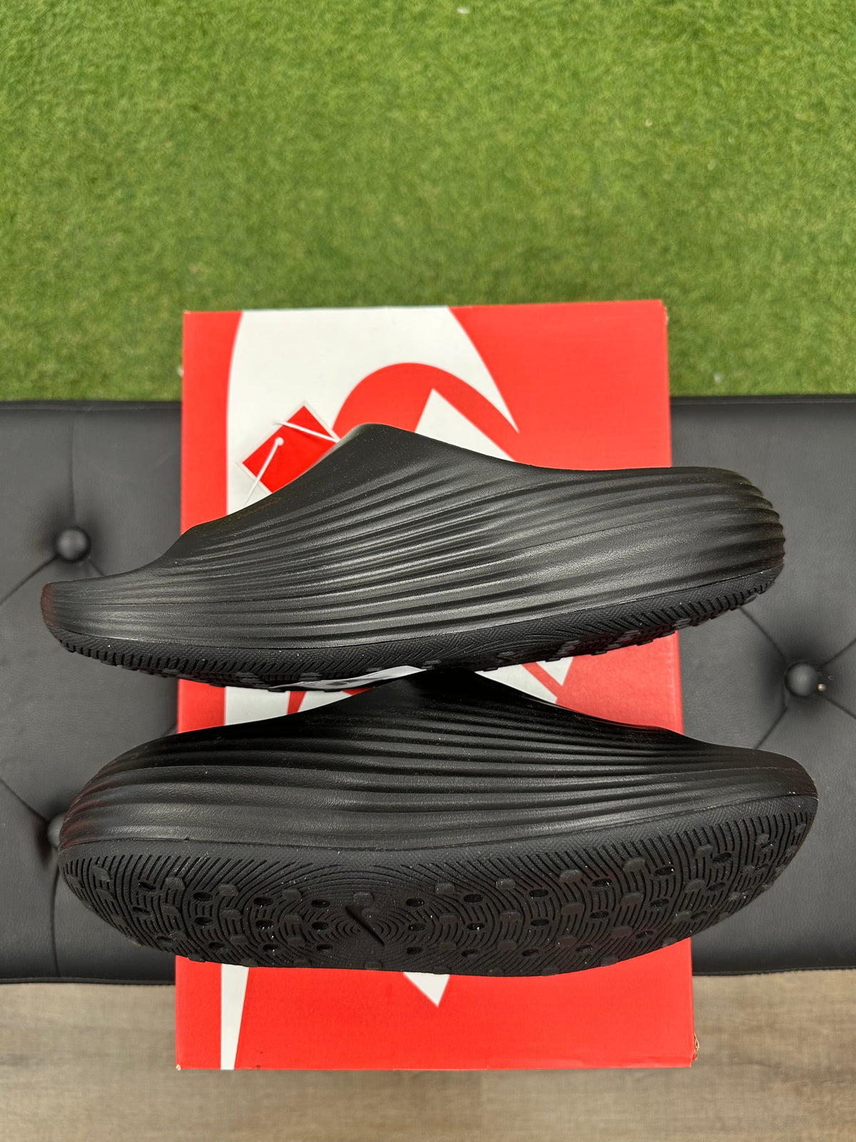 Nike ReactX Rejuven8 Slide Black