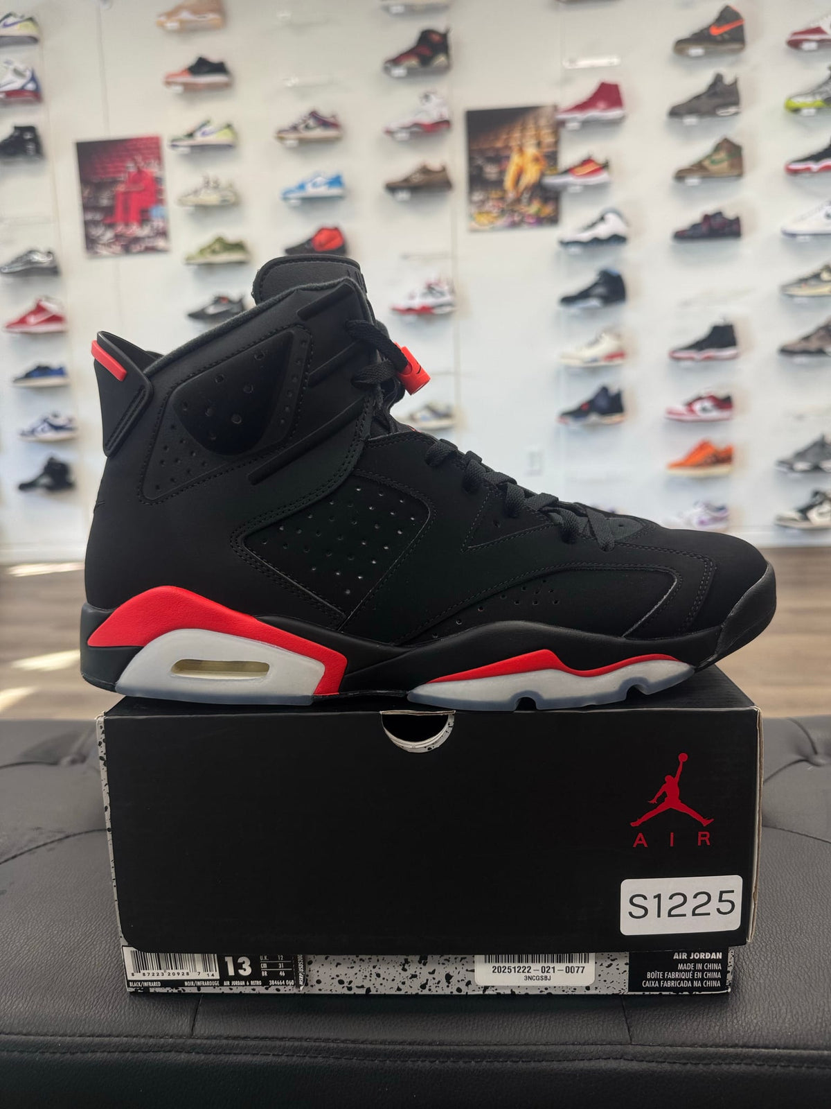 Jordan 6 Retro Black Infrared (2019)