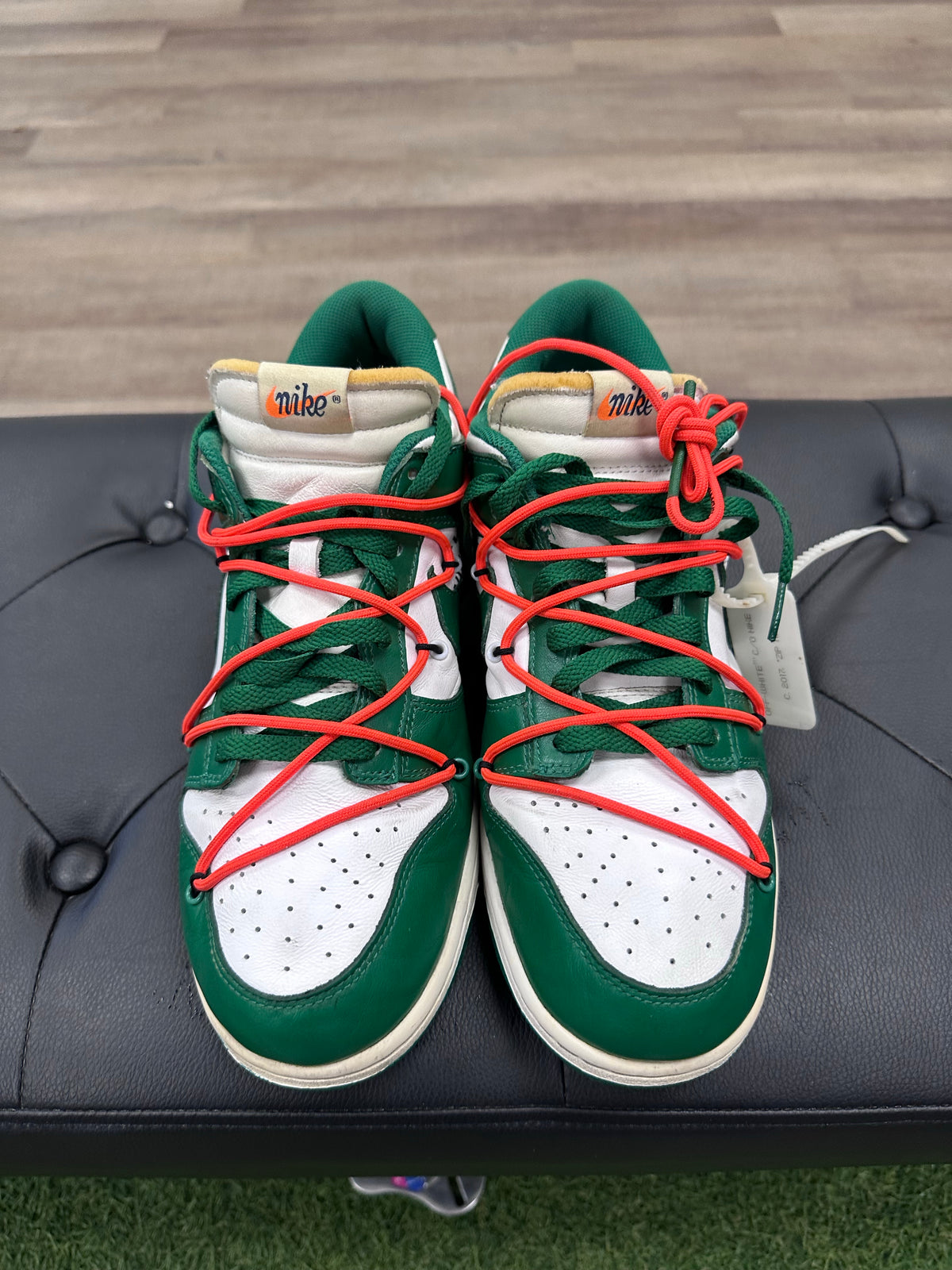 Nike Dunk Low Off-White Pine Green