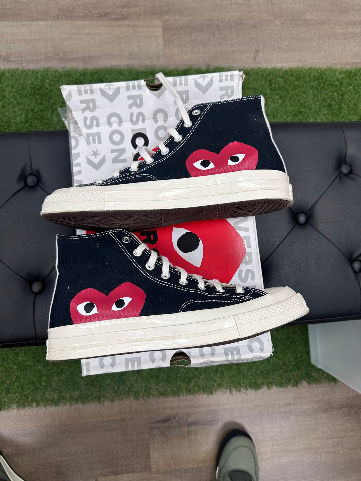 Converse Chuck Taylor All Star 70 Hi Comme des Garcons PLAY Black