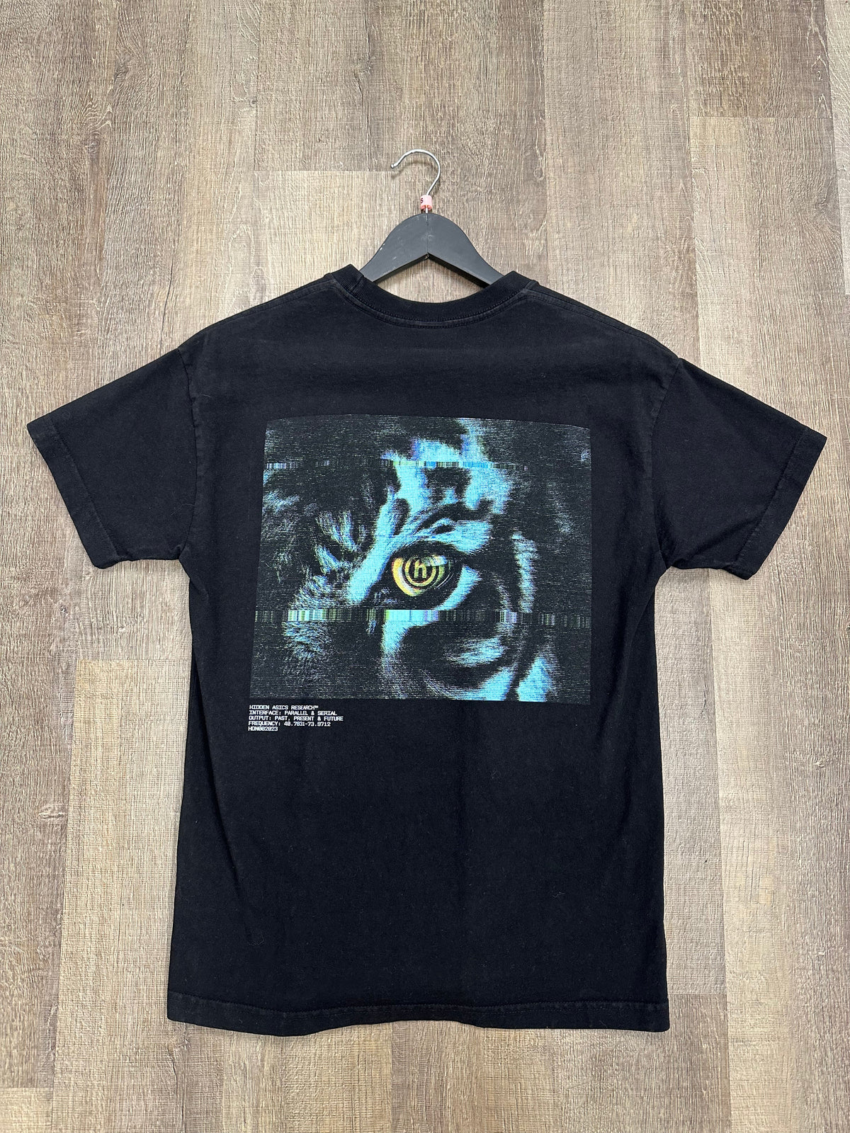 Hidden x Asics Tiger Eye T-Shirt Black