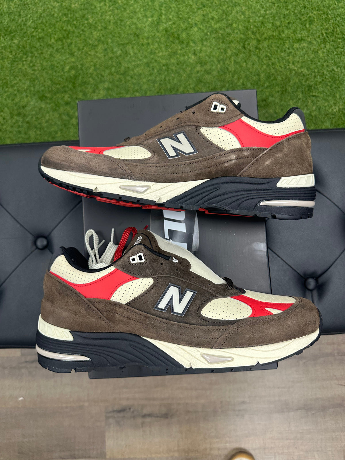 New Balance 991 MiUK Aime Leon Dore Chocolate