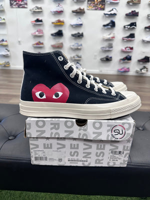 Converse Chuck Taylor All Star 70 Hi Comme des Garcons PLAY Black