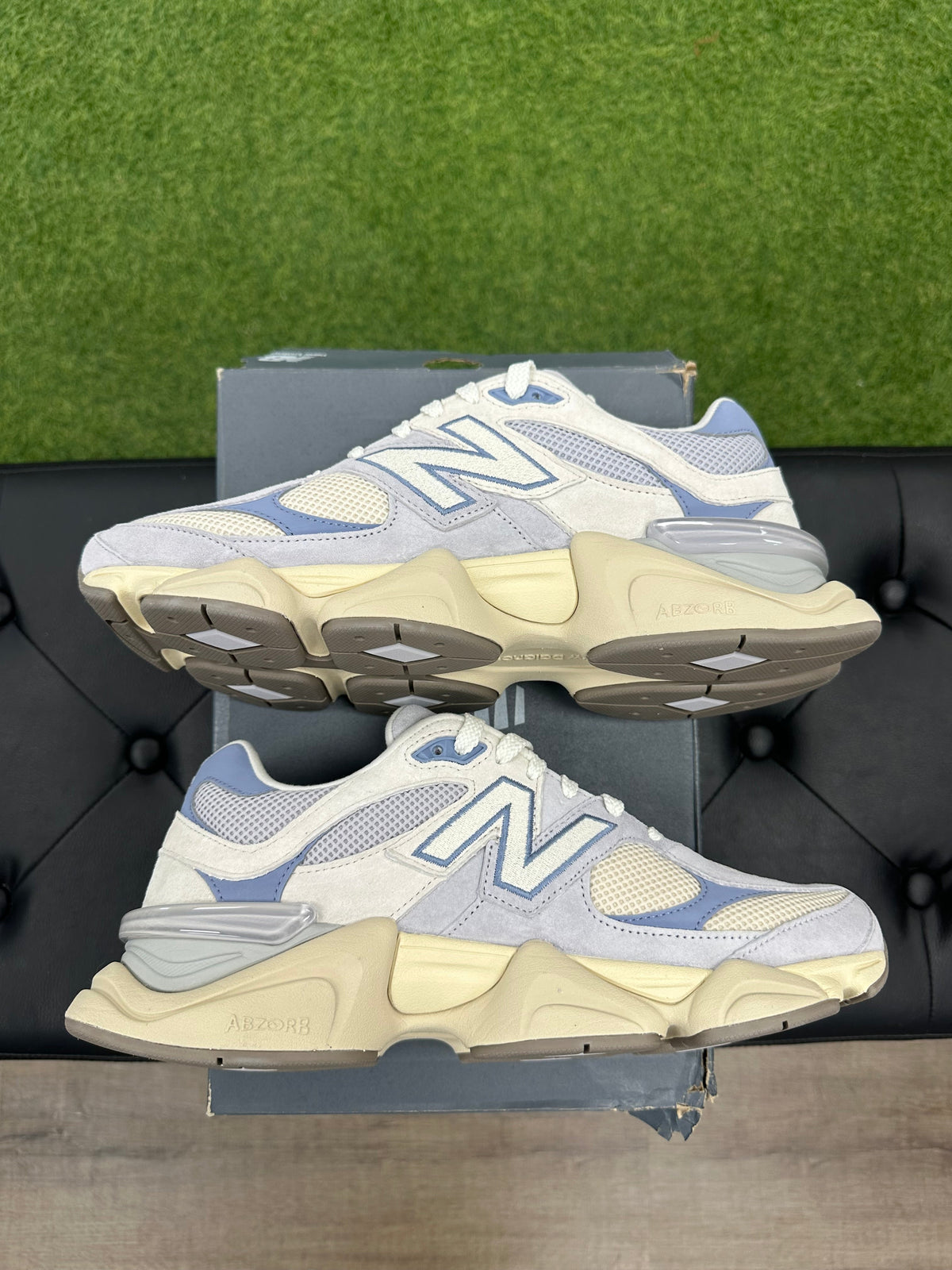 New Balance 9060 Pearl Grey Linen