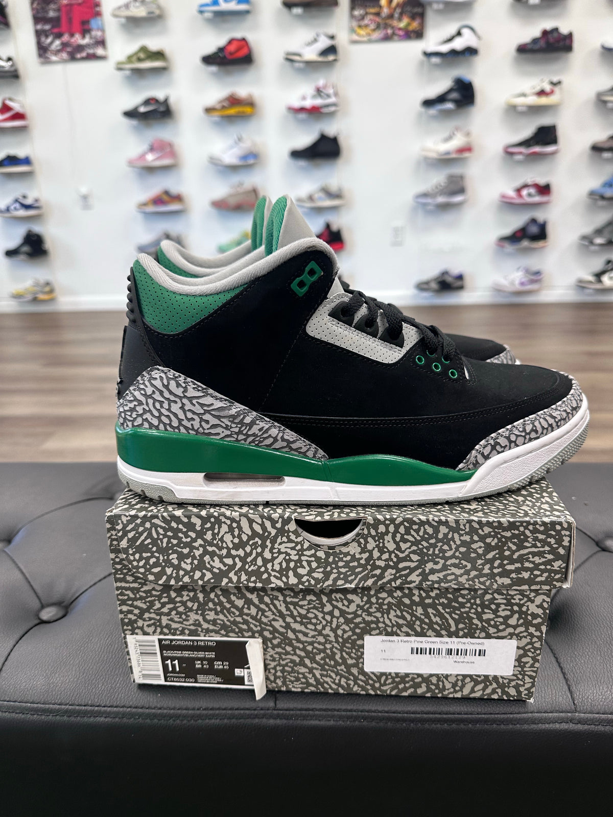 Jordan 3 Retro Pine Green