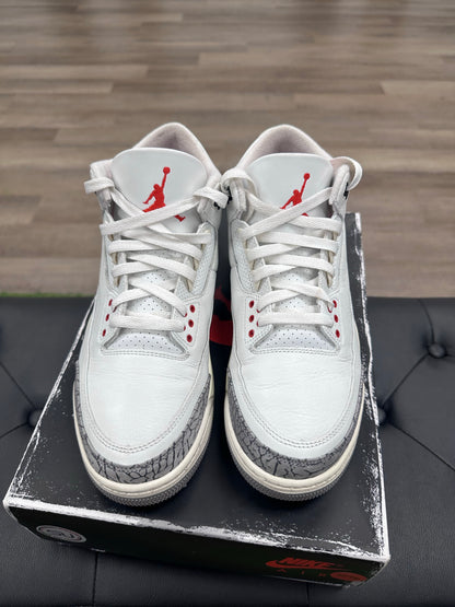 Jordan 3 Retro White Cement Reimagined - Size 10.5