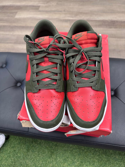 Nike Dunk Low Mystic Red Cargo Khaki