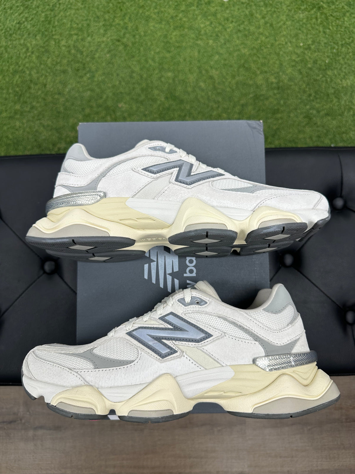New Balance 9060 Sea Salt White