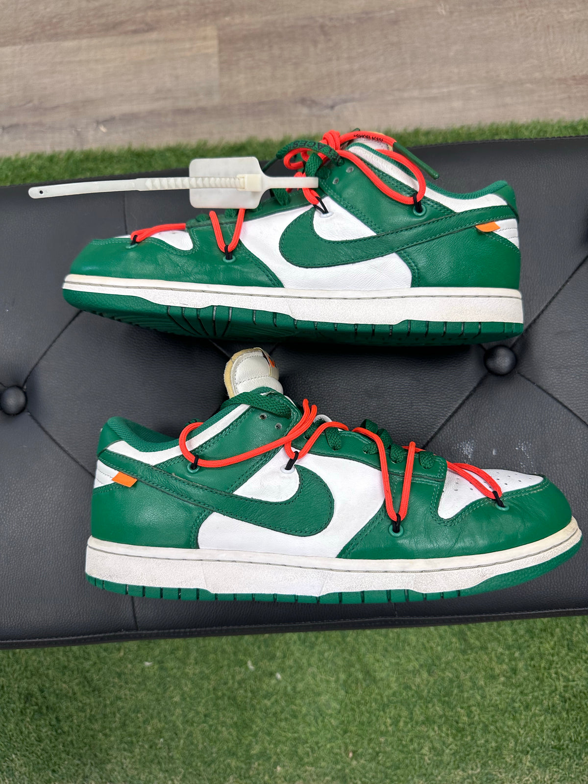 Nike Dunk Low Off-White Pine Green