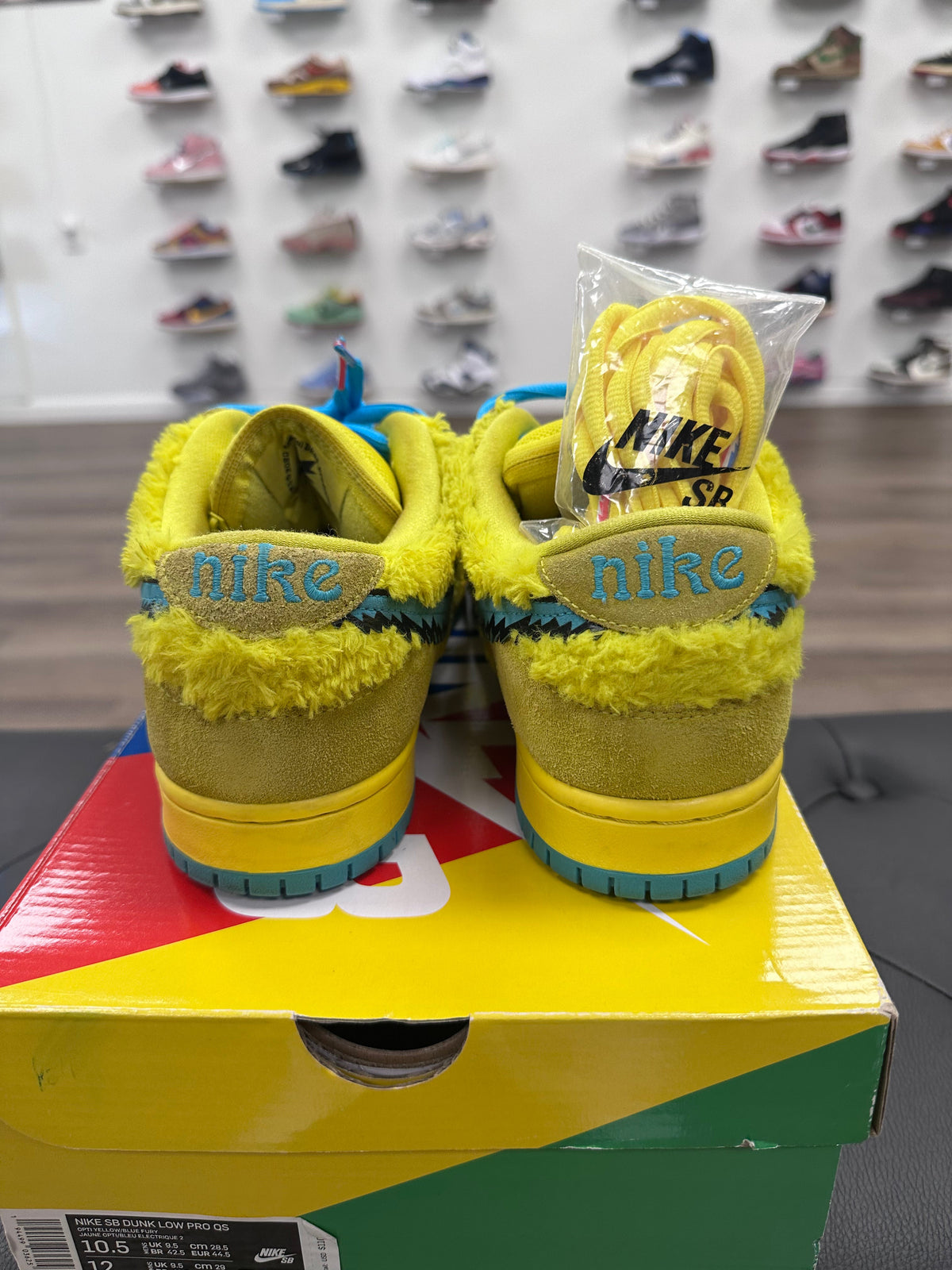 Nike SB Dunk Low Grateful Dead Bears Opti Yellow
