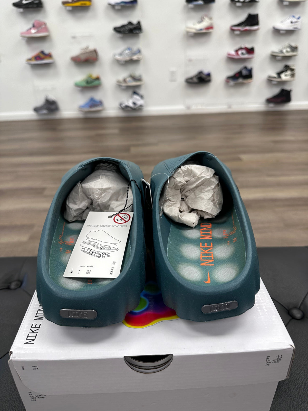 Nike Mind 001 Slide Mineral Slate