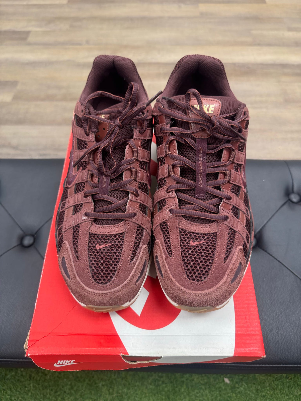 Nike P-6000 SE Dark Pony Metallic Gold