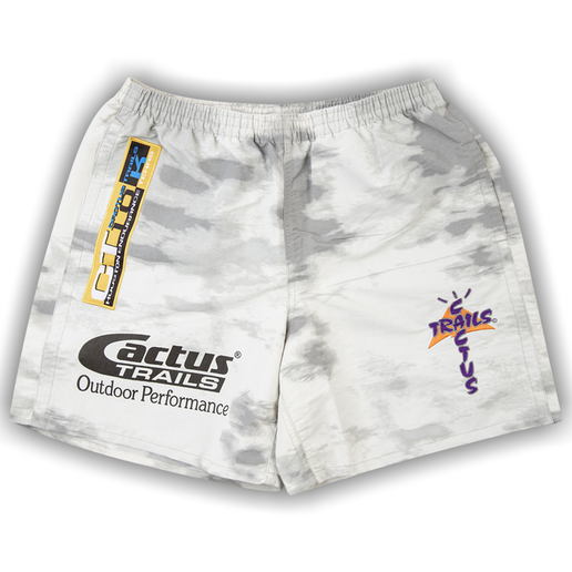 Travis Scott Trails Shorts Grey - Mens