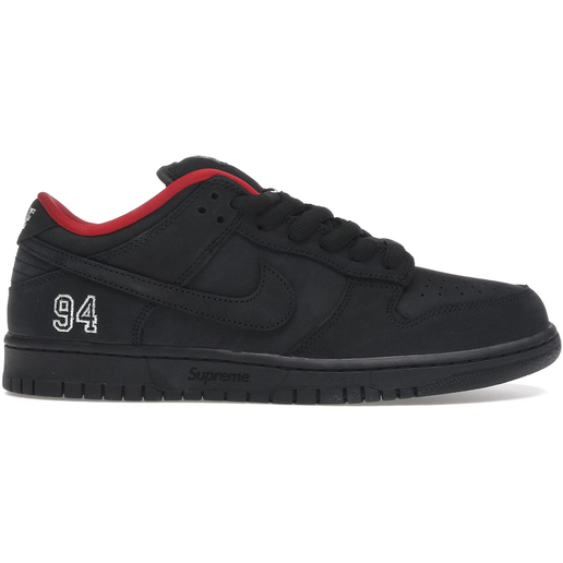 Nike SB Dunk Low Supreme 94 Black - Mens